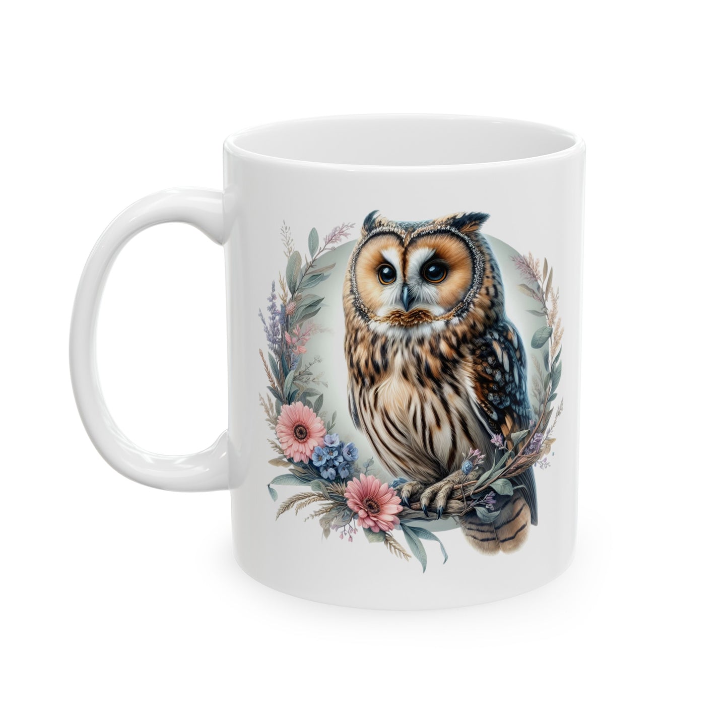 Mystical Owl Mug Collection - Magical Forest Owl Art, Multiple Sizes - Ideal Gift for Nature Enthusiasts