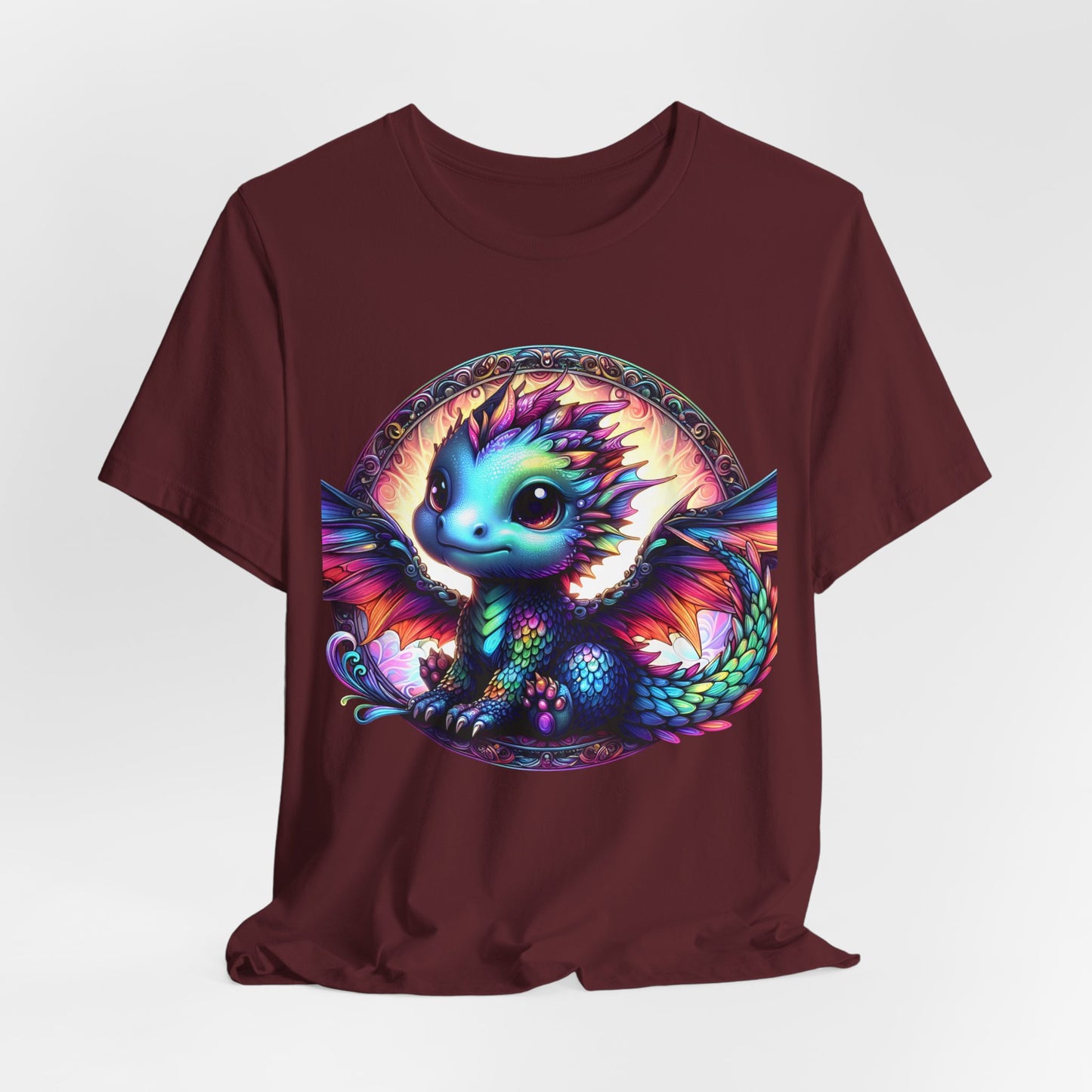 Baby Dragon T-Shirt - Whimsical Creature Art Tee, Unisex, Soft Cotton - Perfect for Fantasy and Dragon Enthusiasts