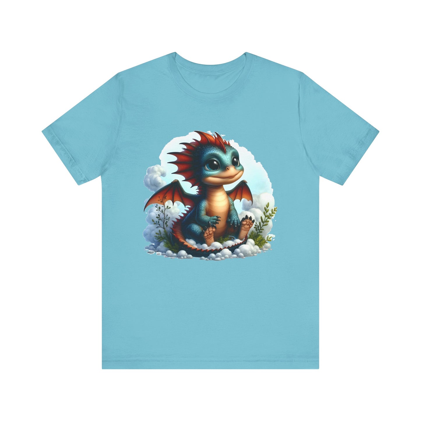 Baby Dragon T-Shirt - Whimsical Creature Art Tee, Unisex, Soft Cotton - Perfect for Fantasy and Dragon Enthusiasts