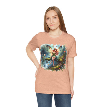 Fairy T-Shirt - Mystical Art Tee, Unisex, Soft Cotton - Perfect Gift for Fantasy Lovers