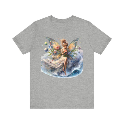 Fairy T-Shirt - Mystical Art Tee, Unisex, Soft Cotton - Perfect Gift for Fantasy Lovers