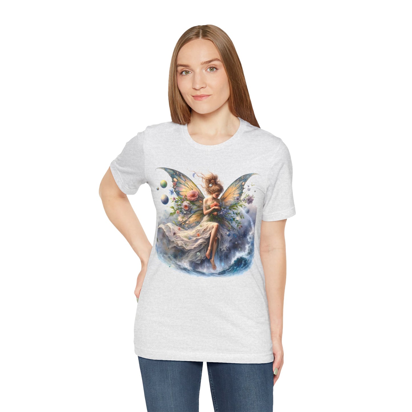 Fairy T-Shirt - Mystical Art Tee, Unisex, Soft Cotton - Perfect Gift for Fantasy Lovers