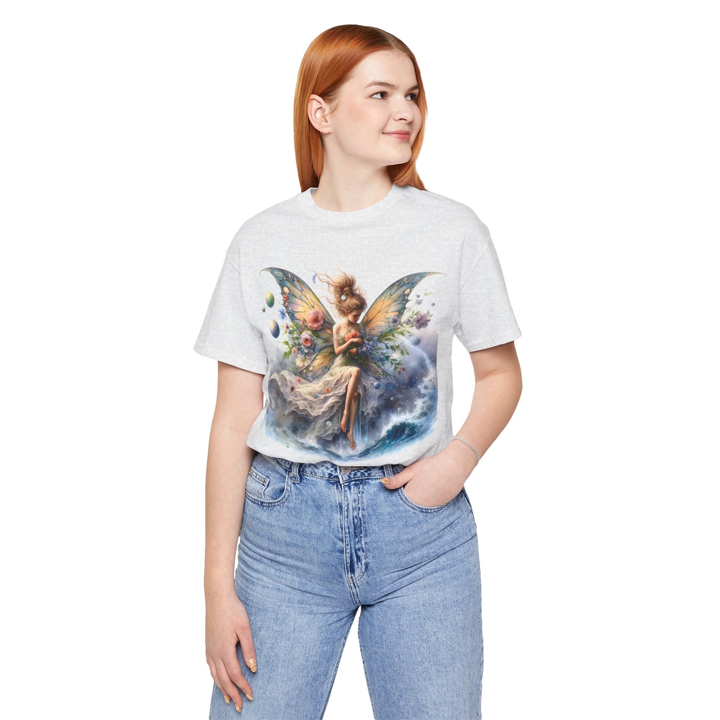 Fairy T-Shirt - Mystical Art Tee, Unisex, Soft Cotton - Perfect Gift for Fantasy Lovers