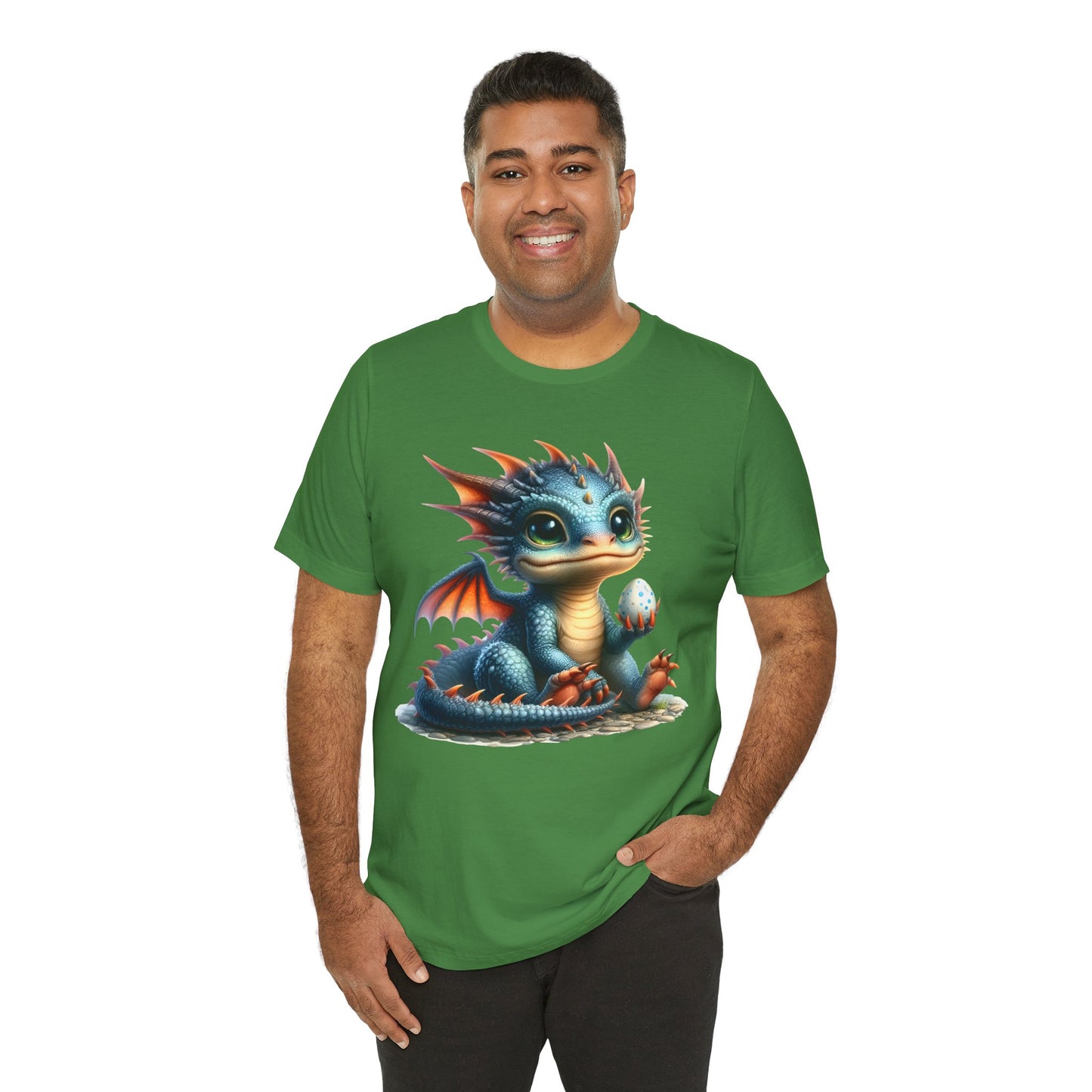 Baby Dragon T-Shirt - Whimsical Creature Art Tee, Unisex, Soft Cotton - Perfect for Fantasy and Dragon Enthusiasts