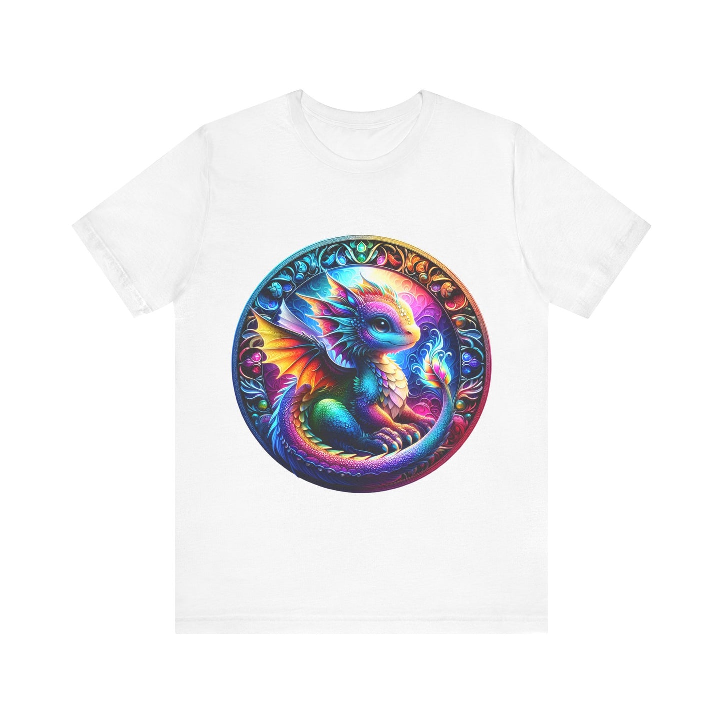 Baby Dragon T-Shirt - Whimsical Creature Art Tee, Unisex, Soft Cotton - Perfect for Fantasy and Dragon Enthusiasts