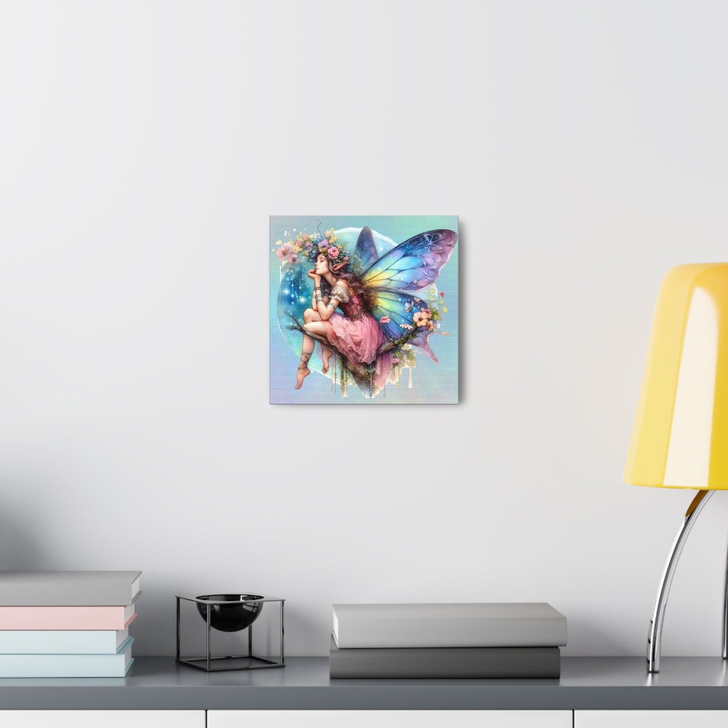 Fairy Canvas Print - Mystical Artwork, Ethereal Woodland Scene