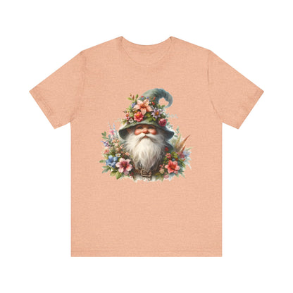 Gnome T-Shirt - Mystical Forest Dweller Art Tee, Unisex, Soft Cotton - Perfect for Garden and Fantasy Fans