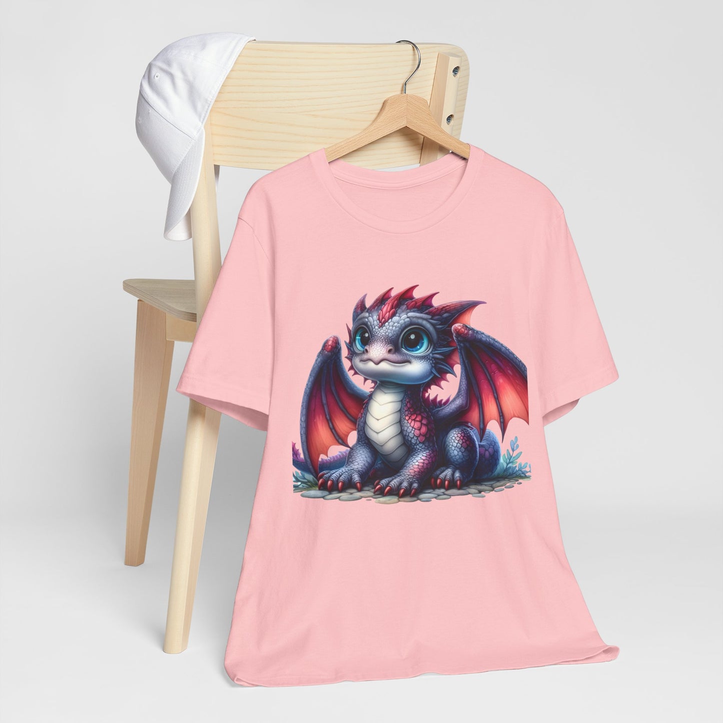 Baby Dragon T-Shirt - Whimsical Creature Art Tee, Unisex, Soft Cotton - Perfect for Fantasy and Dragon Enthusiasts