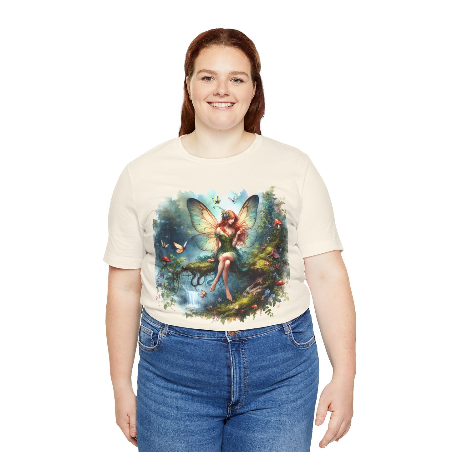 Fairy T-Shirt - Mystical Art Tee, Unisex, Soft Cotton - Perfect Gift for Fantasy Lovers