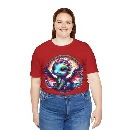 Baby Dragon T-Shirt - Whimsical Creature Art Tee, Unisex, Soft Cotton - Perfect for Fantasy and Dragon Enthusiasts