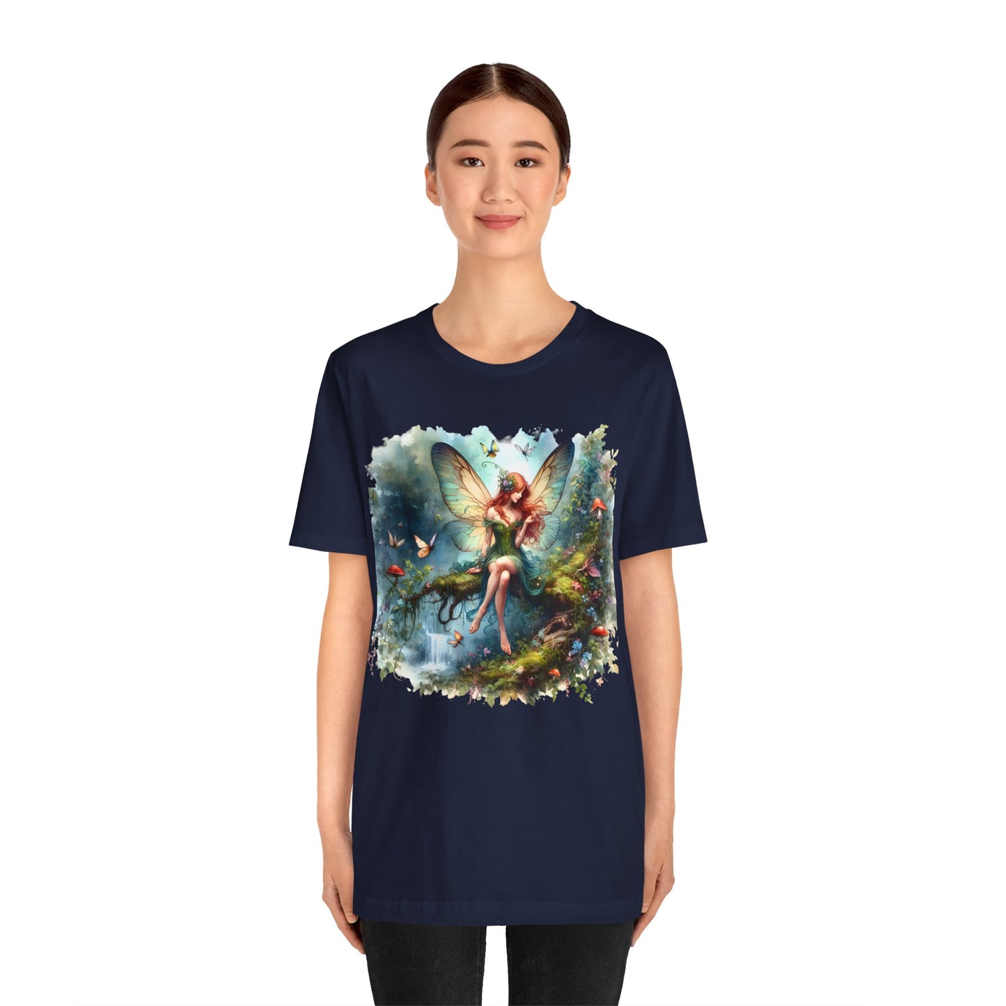 Fairy T-Shirt - Mystical Art Tee, Unisex, Soft Cotton - Perfect Gift for Fantasy Lovers