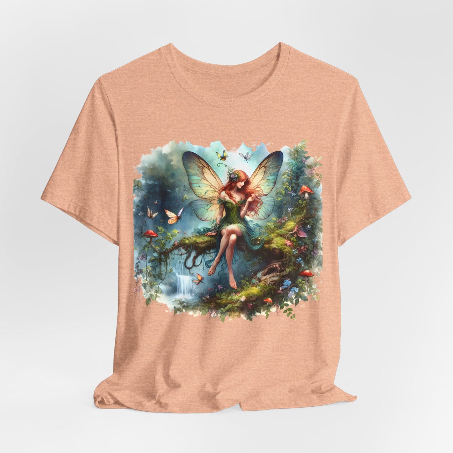 Fairy T-Shirt - Mystical Art Tee, Unisex, Soft Cotton - Perfect Gift for Fantasy Lovers