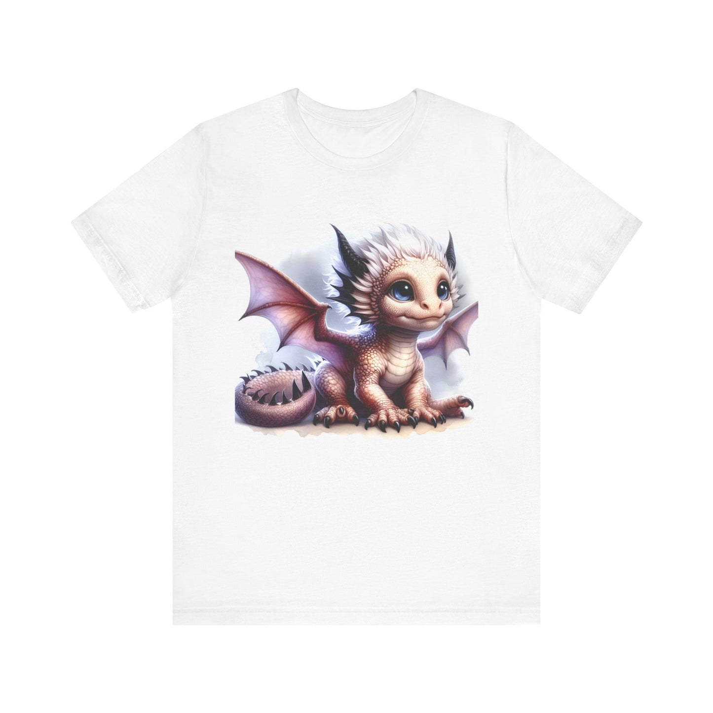 Baby Dragon T-Shirt - Whimsical Creature Art Tee, Unisex, Soft Cotton - Perfect for Fantasy and Dragon Enthusiasts