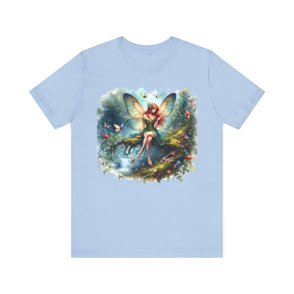 Fairy T-Shirt - Mystical Art Tee, Unisex, Soft Cotton - Perfect Gift for Fantasy Lovers