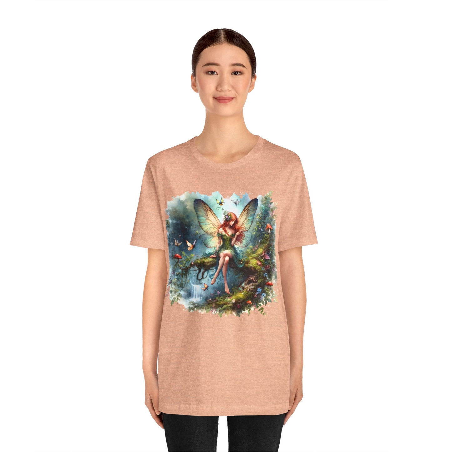 Fairy T-Shirt - Mystical Art Tee, Unisex, Soft Cotton - Perfect Gift for Fantasy Lovers