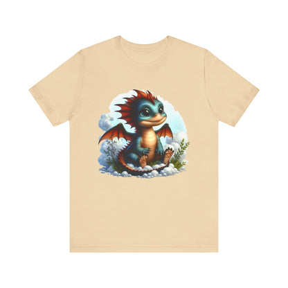 Baby Dragon T-Shirt - Whimsical Creature Art Tee, Unisex, Soft Cotton - Perfect for Fantasy and Dragon Enthusiasts