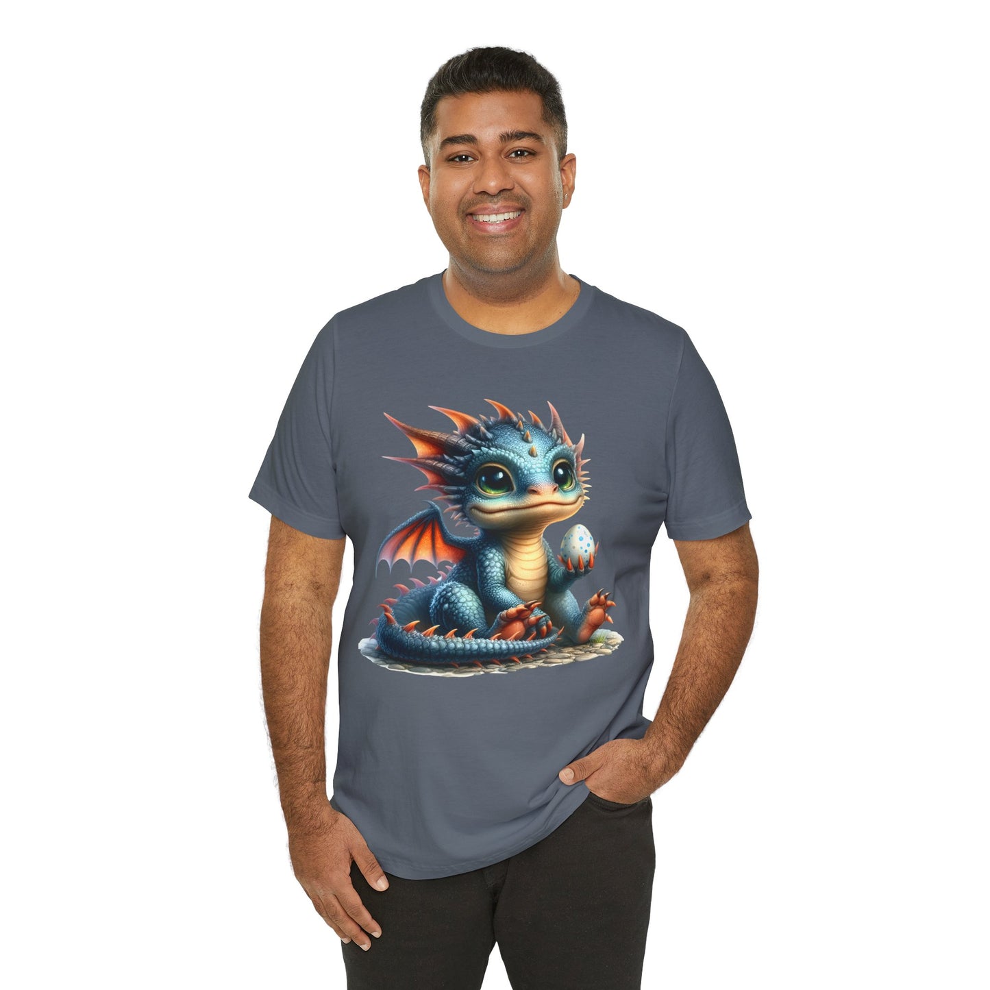 Baby Dragon T-Shirt - Whimsical Creature Art Tee, Unisex, Soft Cotton - Perfect for Fantasy and Dragon Enthusiasts