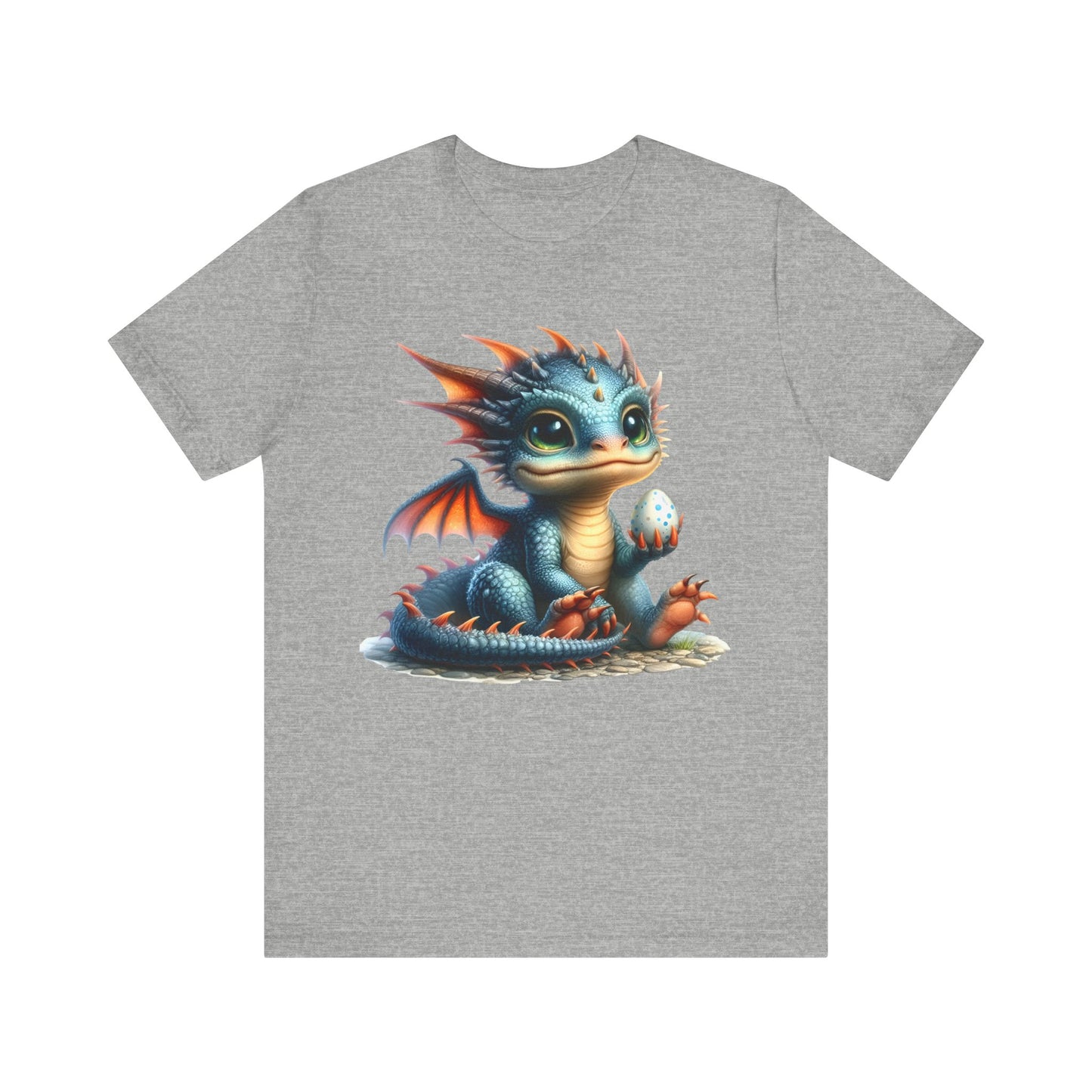 Baby Dragon T-Shirt - Whimsical Creature Art Tee, Unisex, Soft Cotton - Perfect for Fantasy and Dragon Enthusiasts