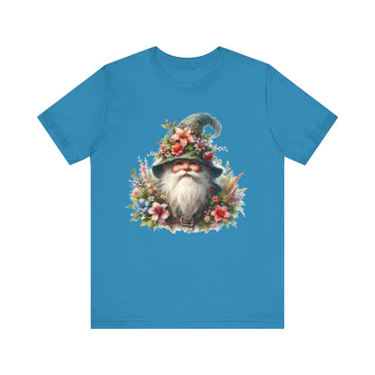 Gnome T-Shirt - Mystical Forest Dweller Art Tee, Unisex, Soft Cotton - Perfect for Garden and Fantasy Fans