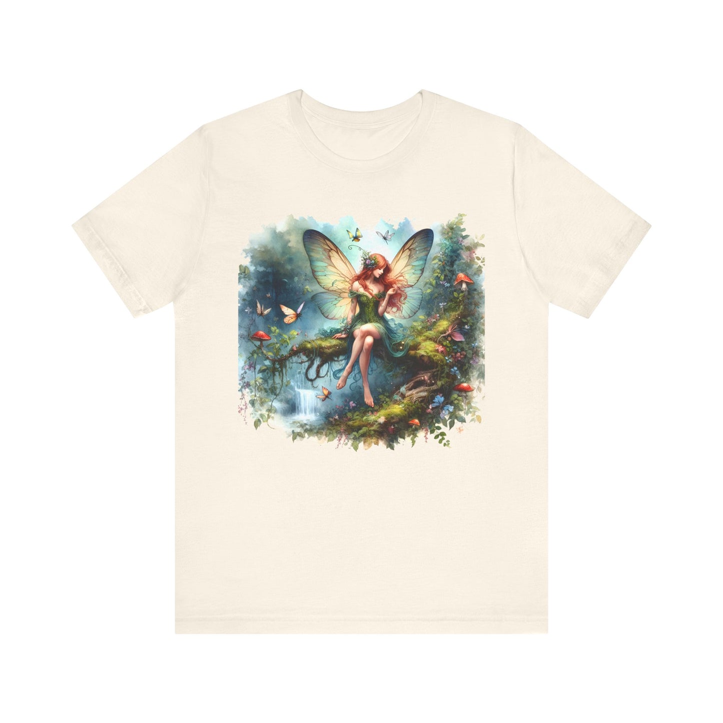 Fairy T-Shirt - Mystical Art Tee, Unisex, Soft Cotton - Perfect Gift for Fantasy Lovers