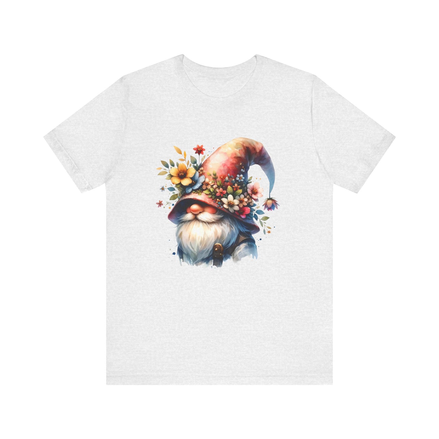 Gnome T-Shirt - Mystical Forest Dweller Art Tee, Unisex, Soft Cotton - Perfect for Garden and Fantasy Fans