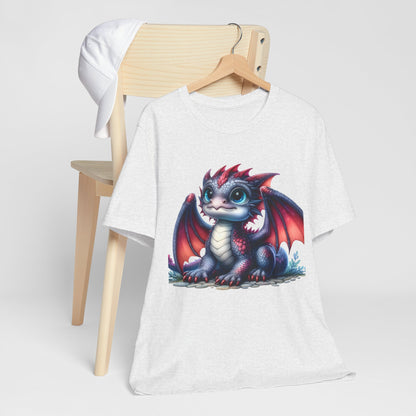 Baby Dragon T-Shirt - Whimsical Creature Art Tee, Unisex, Soft Cotton - Perfect for Fantasy and Dragon Enthusiasts