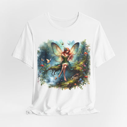 Fairy T-Shirt - Mystical Art Tee, Unisex, Soft Cotton - Perfect Gift for Fantasy Lovers