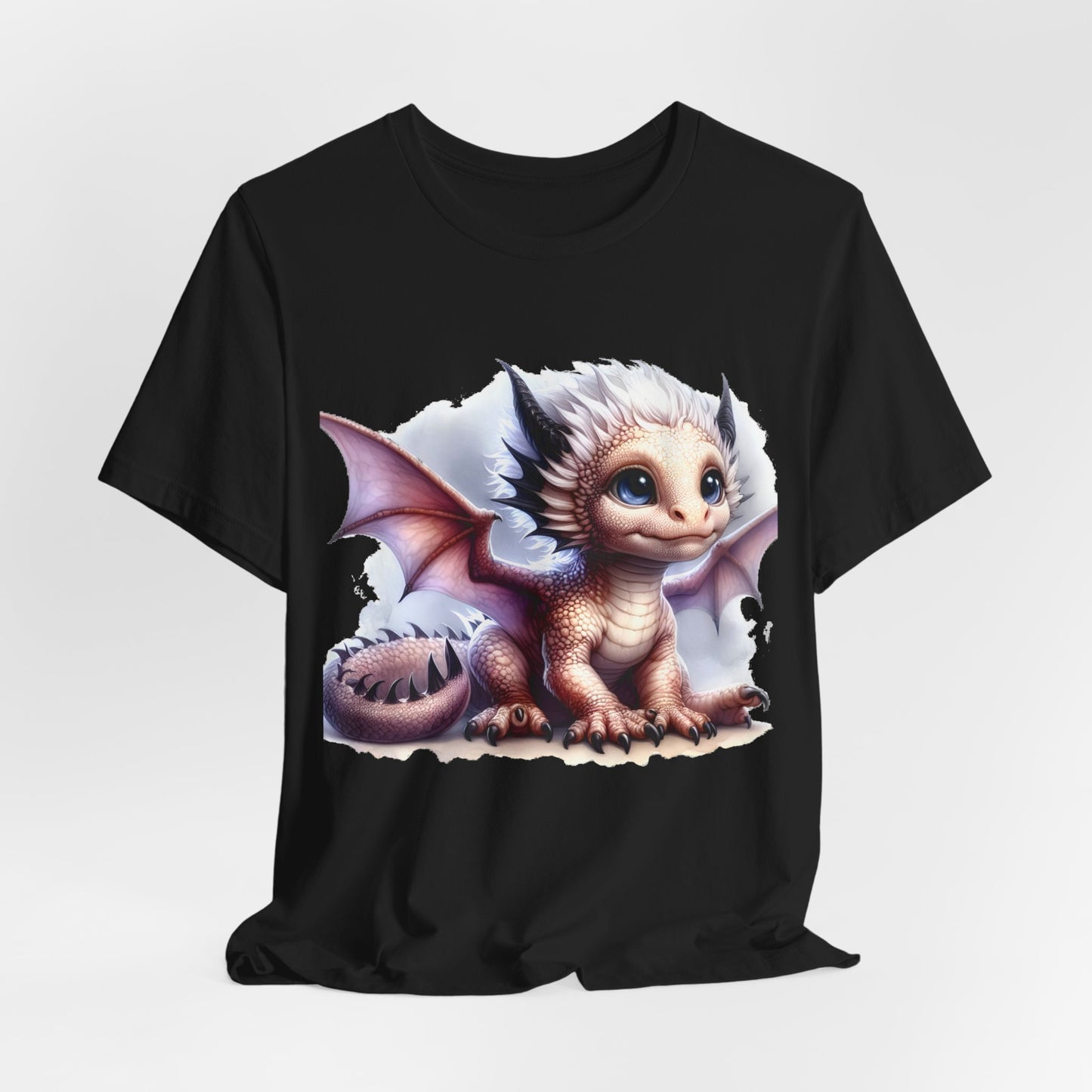 Baby Dragon T-Shirt - Whimsical Creature Art Tee, Unisex, Soft Cotton - Perfect for Fantasy and Dragon Enthusiasts