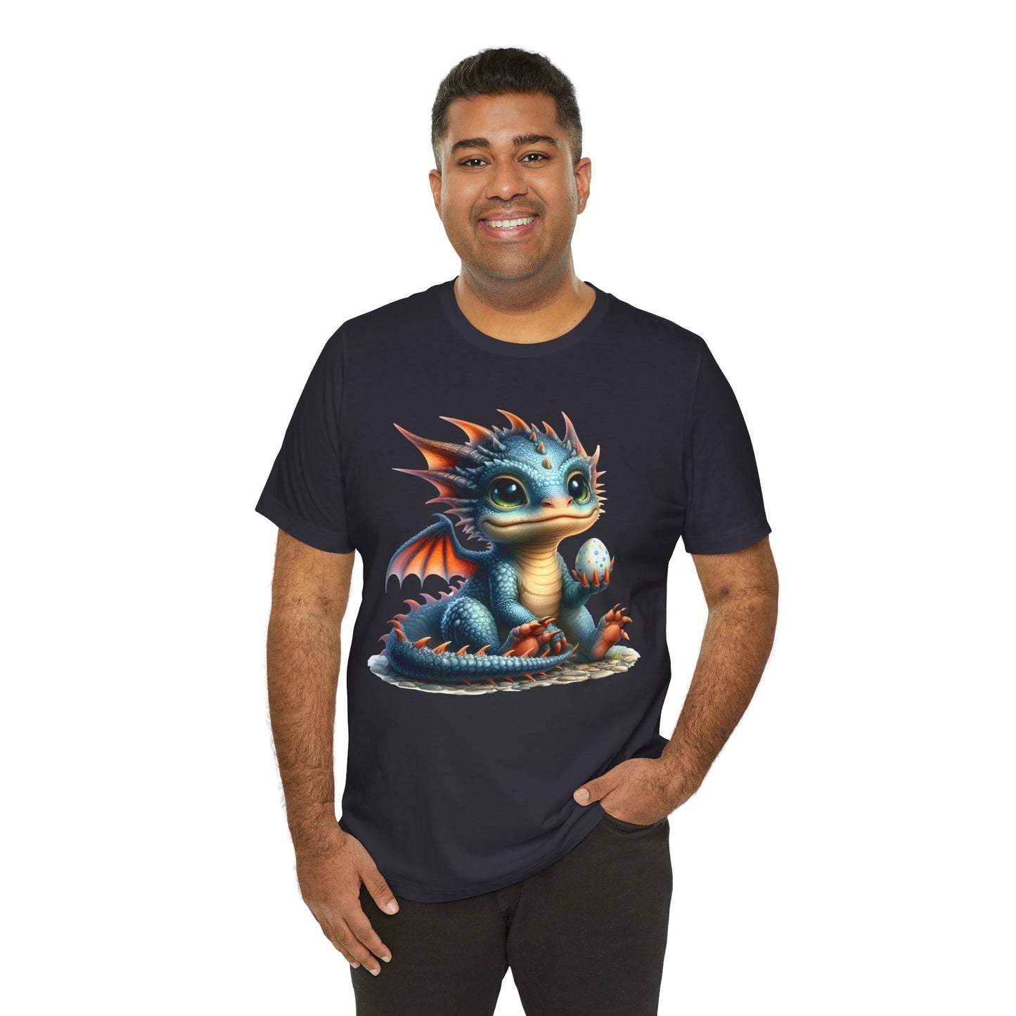 Baby Dragon T-Shirt - Whimsical Creature Art Tee, Unisex, Soft Cotton - Perfect for Fantasy and Dragon Enthusiasts