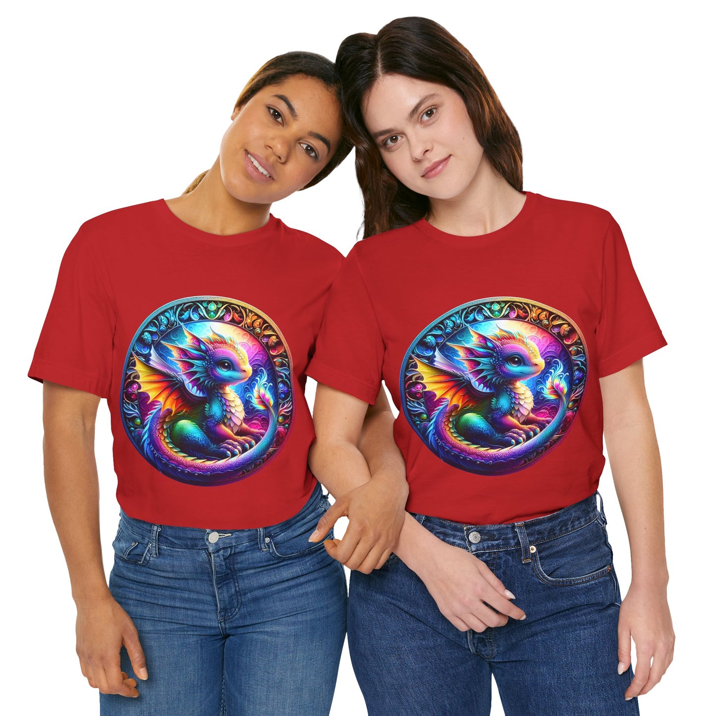 Baby Dragon T-Shirt - Whimsical Creature Art Tee, Unisex, Soft Cotton - Perfect for Fantasy and Dragon Enthusiasts