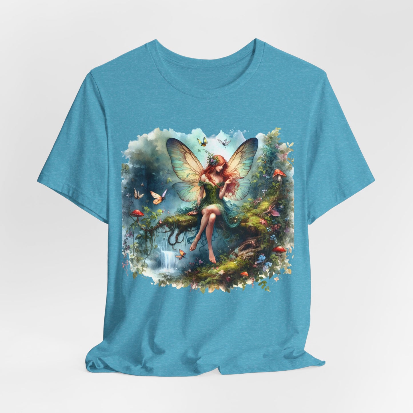 Fairy T-Shirt - Mystical Art Tee, Unisex, Soft Cotton - Perfect Gift for Fantasy Lovers