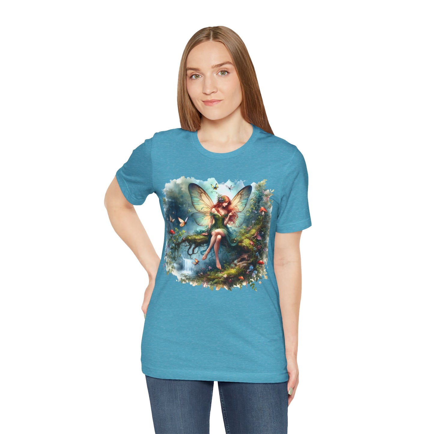 Fairy T-Shirt - Mystical Art Tee, Unisex, Soft Cotton - Perfect Gift for Fantasy Lovers