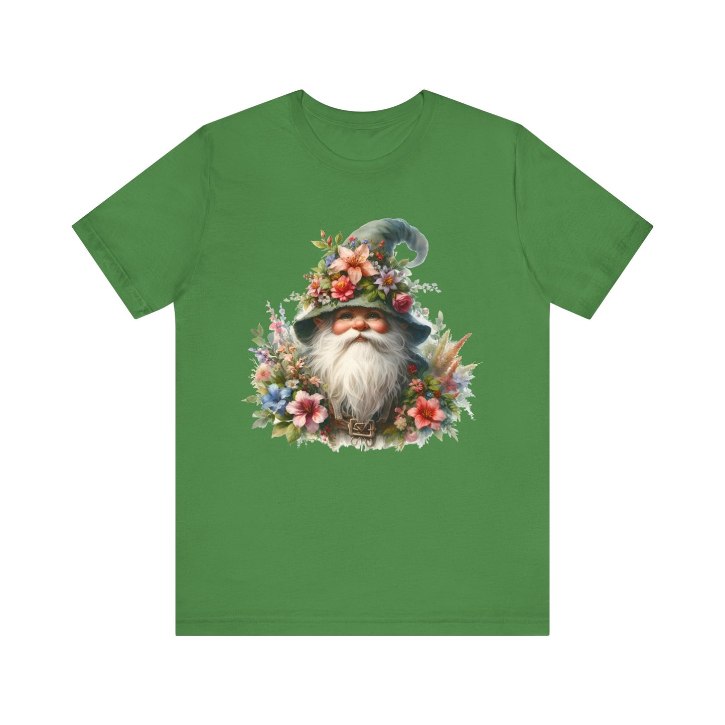 Gnome T-Shirt - Mystical Forest Dweller Art Tee, Unisex, Soft Cotton - Perfect for Garden and Fantasy Fans