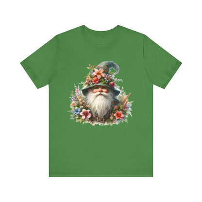 Gnome T-Shirt - Mystical Forest Dweller Art Tee, Unisex, Soft Cotton - Perfect for Garden and Fantasy Fans