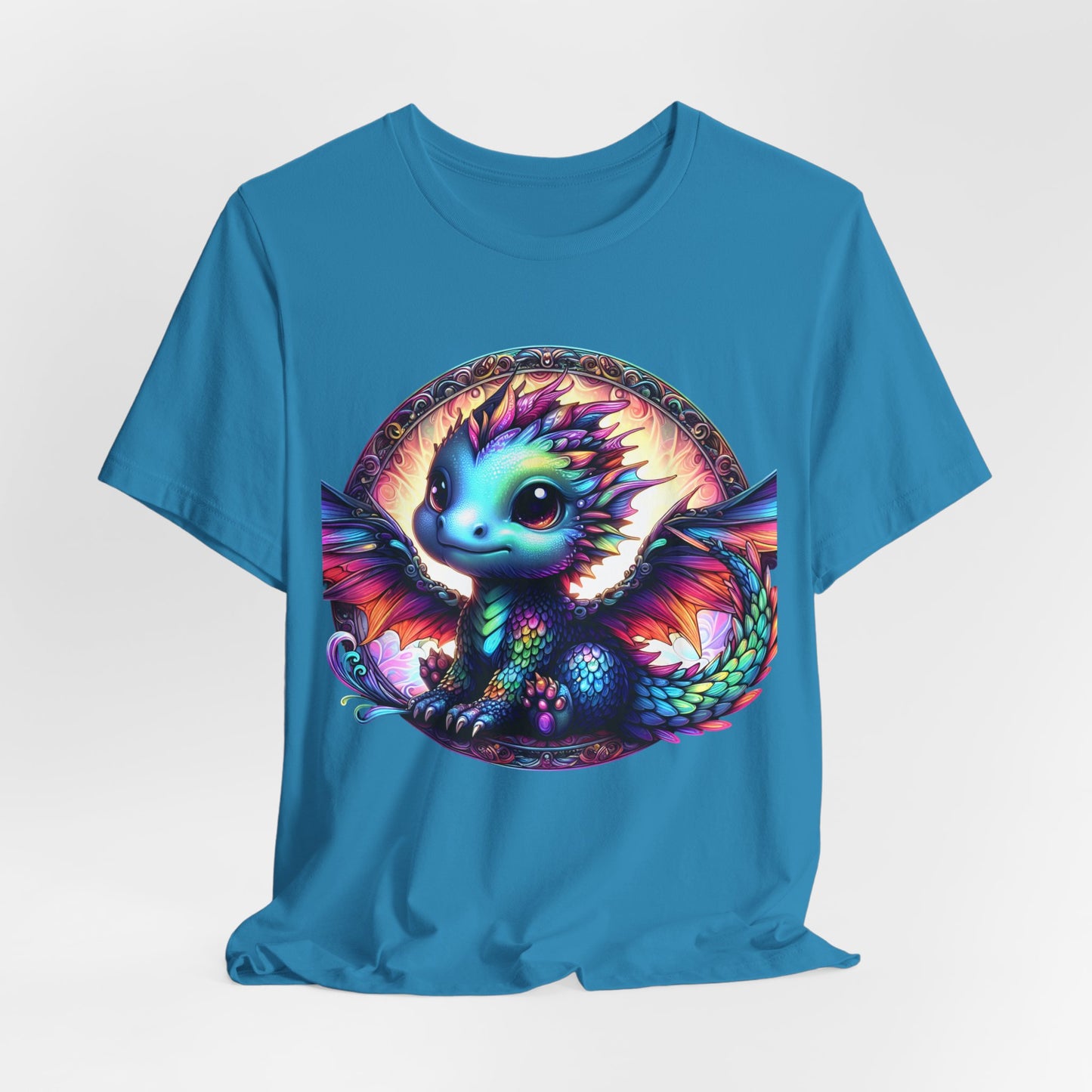 Baby Dragon T-Shirt - Whimsical Creature Art Tee, Unisex, Soft Cotton - Perfect for Fantasy and Dragon Enthusiasts