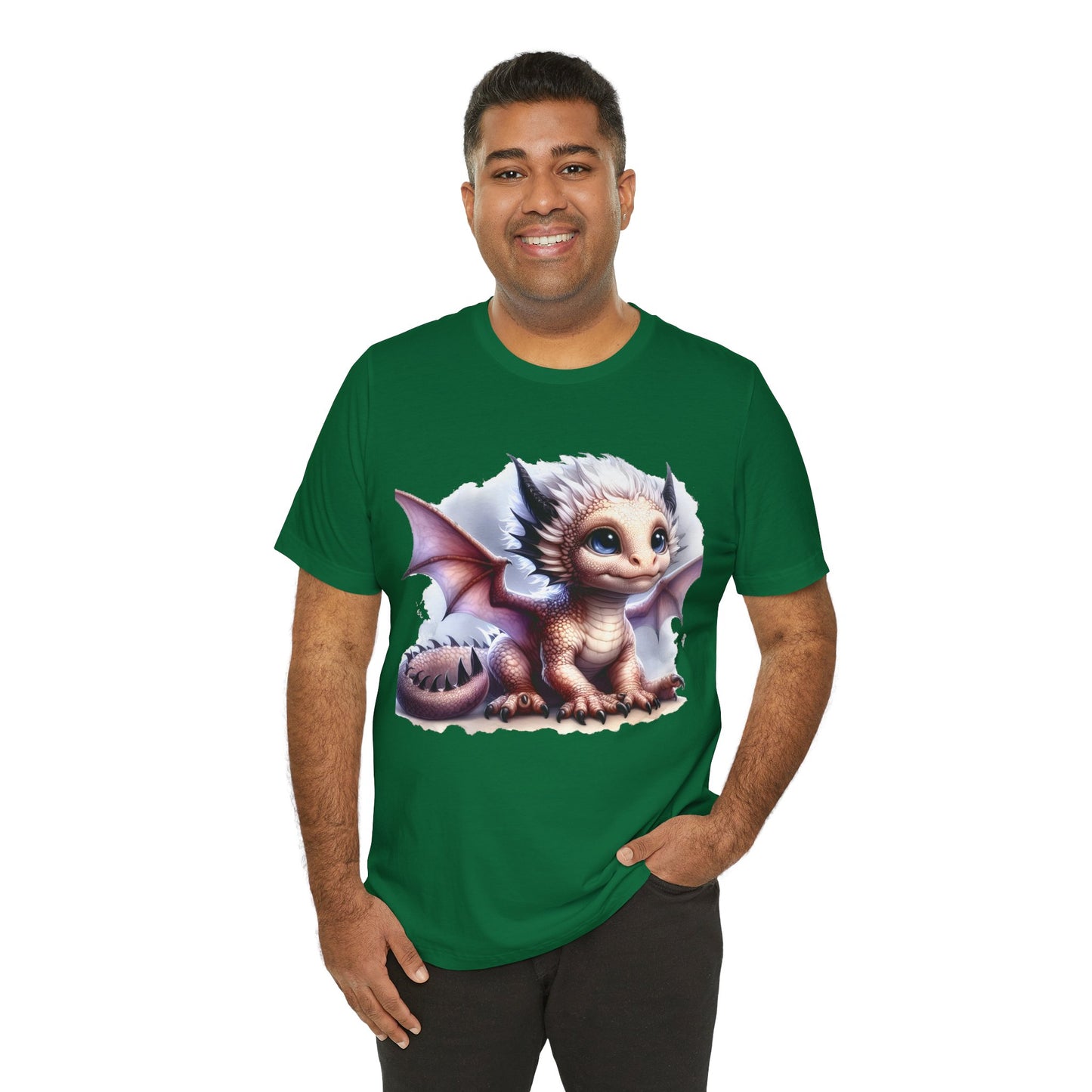 Baby Dragon T-Shirt - Whimsical Creature Art Tee, Unisex, Soft Cotton - Perfect for Fantasy and Dragon Enthusiasts