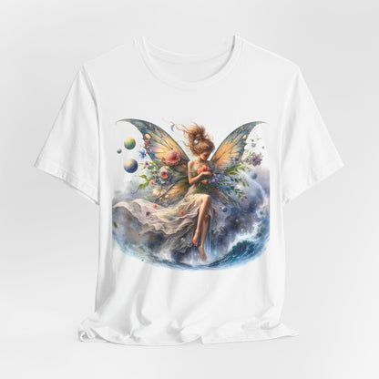 Fairy T-Shirt - Mystical Art Tee, Unisex, Soft Cotton - Perfect Gift for Fantasy Lovers