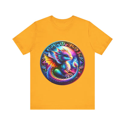 Baby Dragon T-Shirt - Whimsical Creature Art Tee, Unisex, Soft Cotton - Perfect for Fantasy and Dragon Enthusiasts