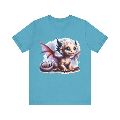 Baby Dragon T-Shirt - Whimsical Creature Art Tee, Unisex, Soft Cotton - Perfect for Fantasy and Dragon Enthusiasts