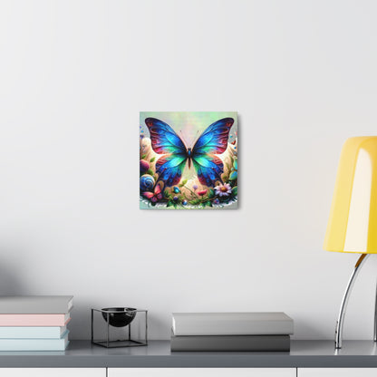 Butterfly Canvas Print - Ethereal Flight Art, Available in Multiple Sizes