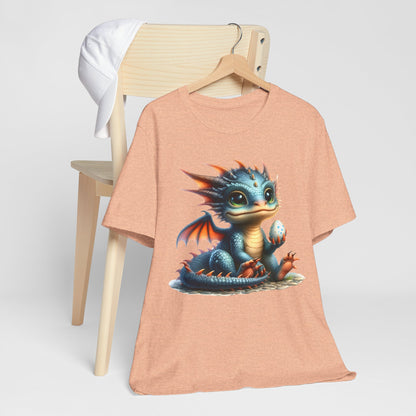 Baby Dragon T-Shirt - Whimsical Creature Art Tee, Unisex, Soft Cotton - Perfect for Fantasy and Dragon Enthusiasts