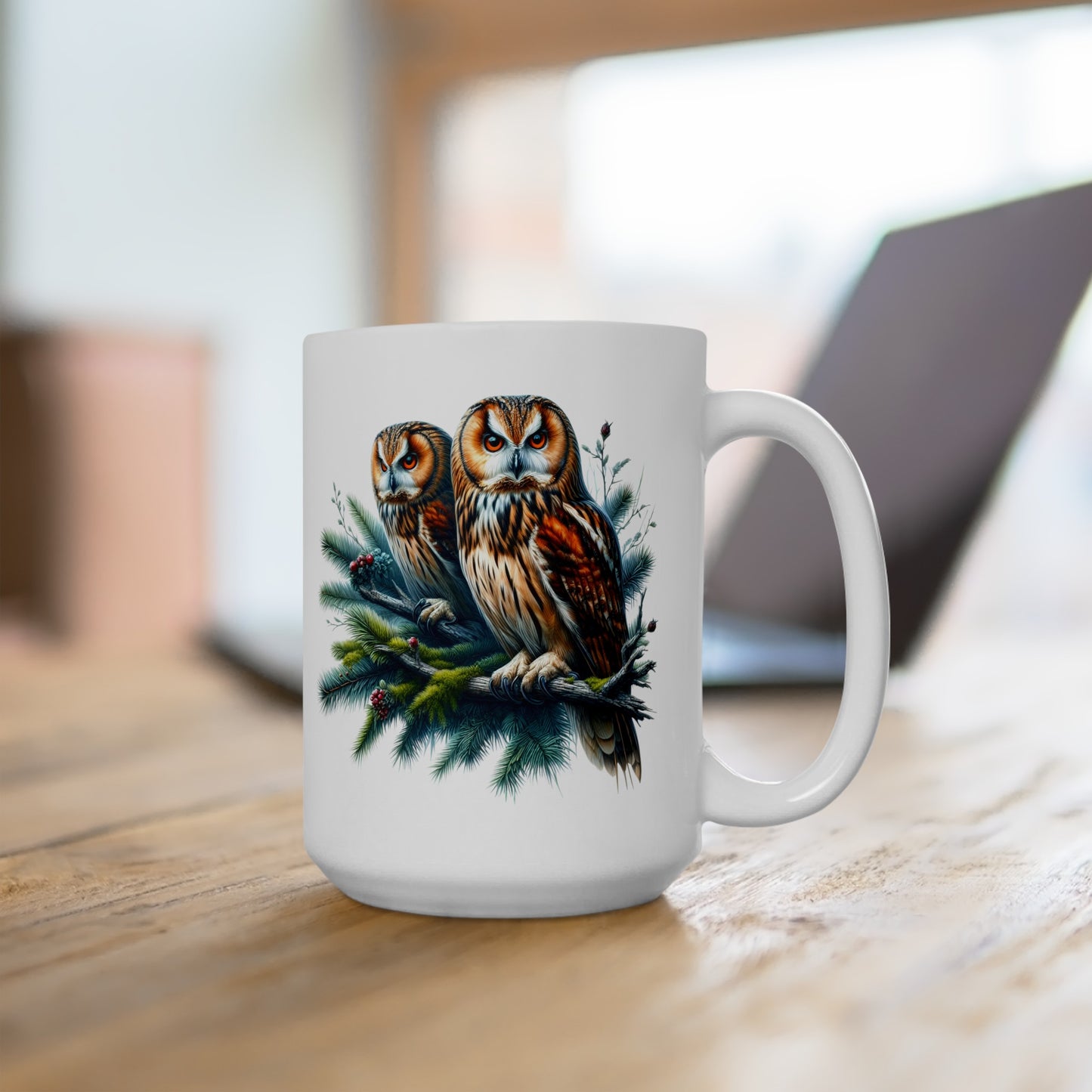 Mystical Owl Mug Collection - Magical Forest Owl Art, Multiple Sizes - Ideal Gift for Nature Enthusiasts