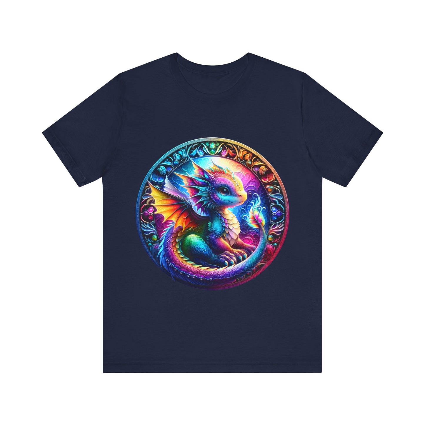 Baby Dragon T-Shirt - Whimsical Creature Art Tee, Unisex, Soft Cotton - Perfect for Fantasy and Dragon Enthusiasts