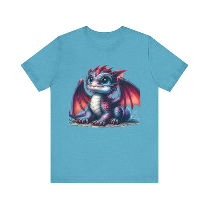 Baby Dragon T-Shirt - Whimsical Creature Art Tee, Unisex, Soft Cotton - Perfect for Fantasy and Dragon Enthusiasts