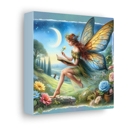 Fairy Canvas Print - Mystical Artwork, Ethereal Woodland Scene