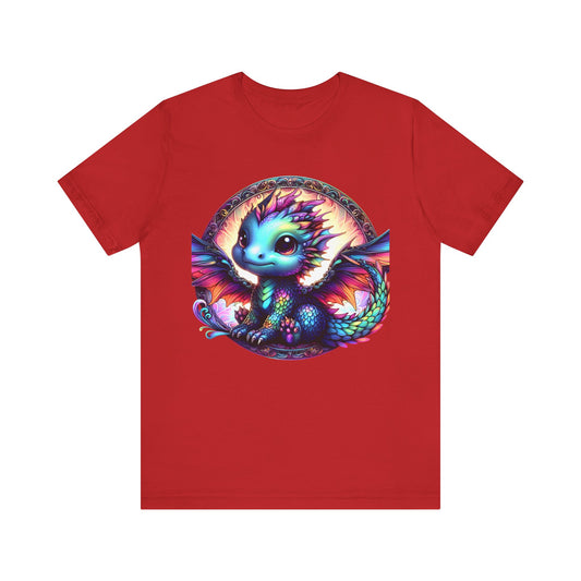 Baby Dragon T-Shirt - Whimsical Creature Art Tee, Unisex, Soft Cotton - Perfect for Fantasy and Dragon Enthusiasts