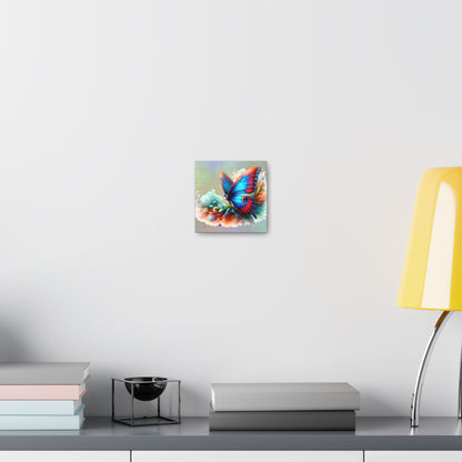 Butterfly Canvas Print - Ethereal Flight Art, Available in Multiple Sizes