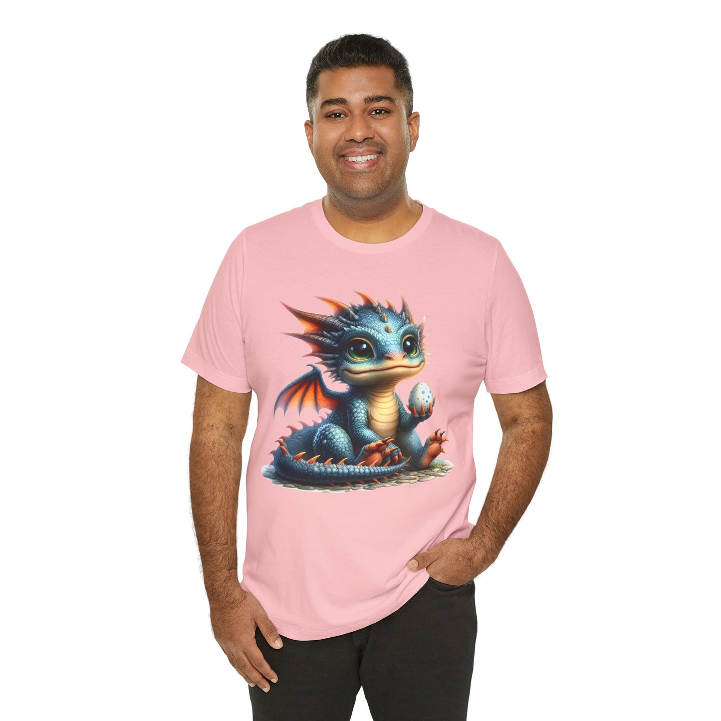 Baby Dragon T-Shirt - Whimsical Creature Art Tee, Unisex, Soft Cotton - Perfect for Fantasy and Dragon Enthusiasts