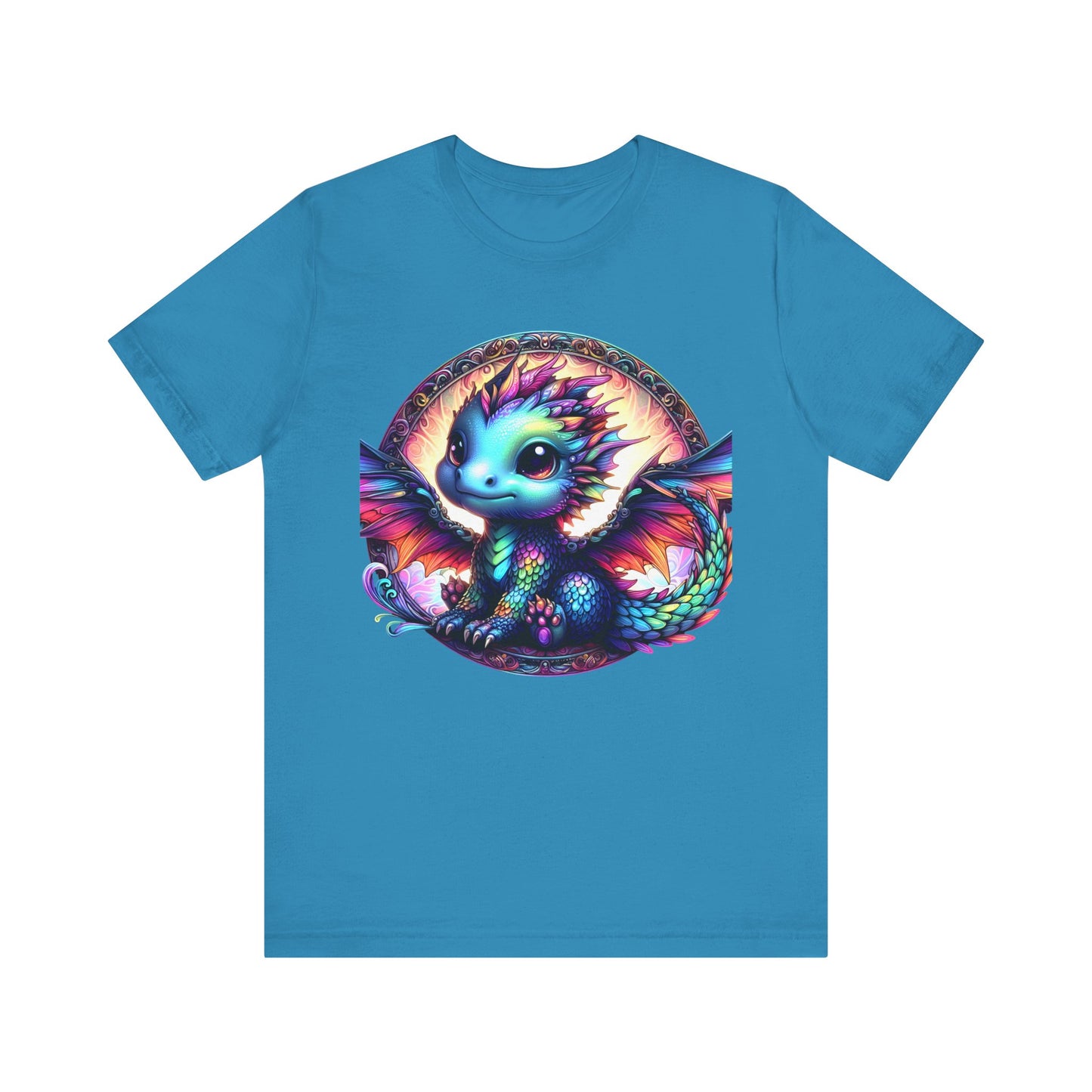 Baby Dragon T-Shirt - Whimsical Creature Art Tee, Unisex, Soft Cotton - Perfect for Fantasy and Dragon Enthusiasts