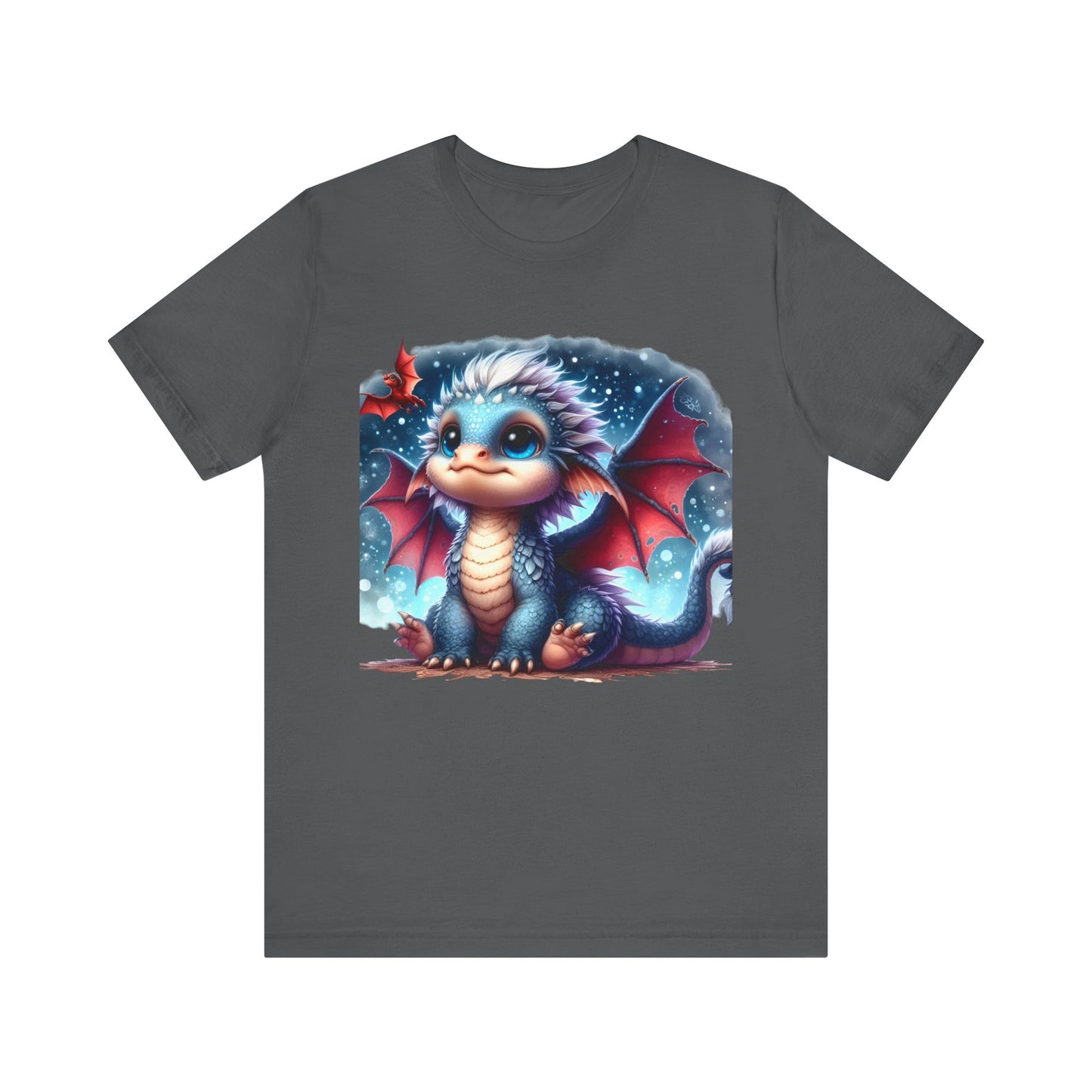 Baby Dragon T-Shirt - Whimsical Creature Art Tee, Unisex, Soft Cotton - Perfect for Fantasy and Dragon Enthusiasts